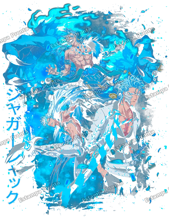 Arte Grimmjow Pantera Bleach para estampar