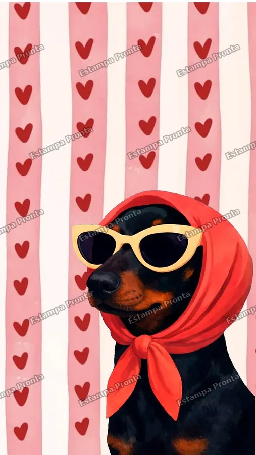 Arte Pet Estilosos 8 para estampar